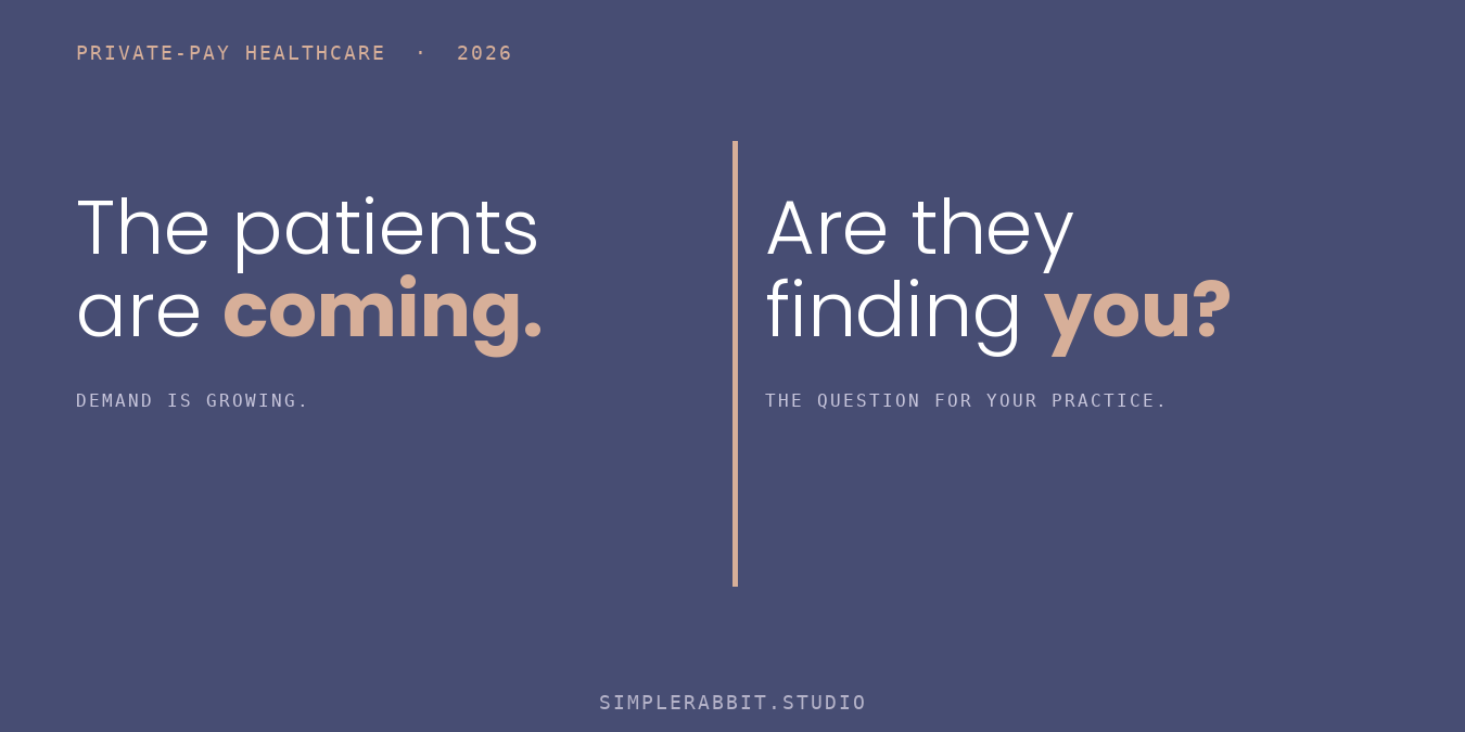 The patients are coming — are they finding you?